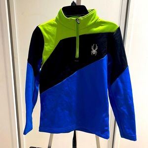 Boys SPYDER fleece mid layer worn once